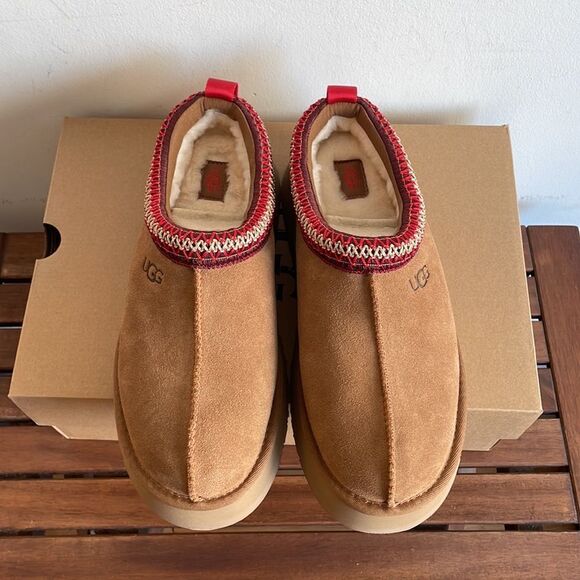 UGG Tazz slippers Chestnut USA Women Size 9/UK 7/EU 40 - Picture 8 of 16